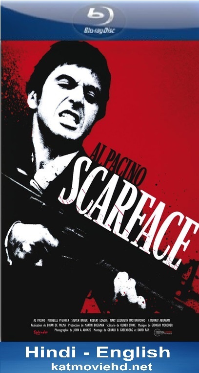 Scarface 1983 Unrated 720p 480p BRrip x264 Dual Audio [Hindi 5.1 – Eng 2.0] AAC Download | Watch Online